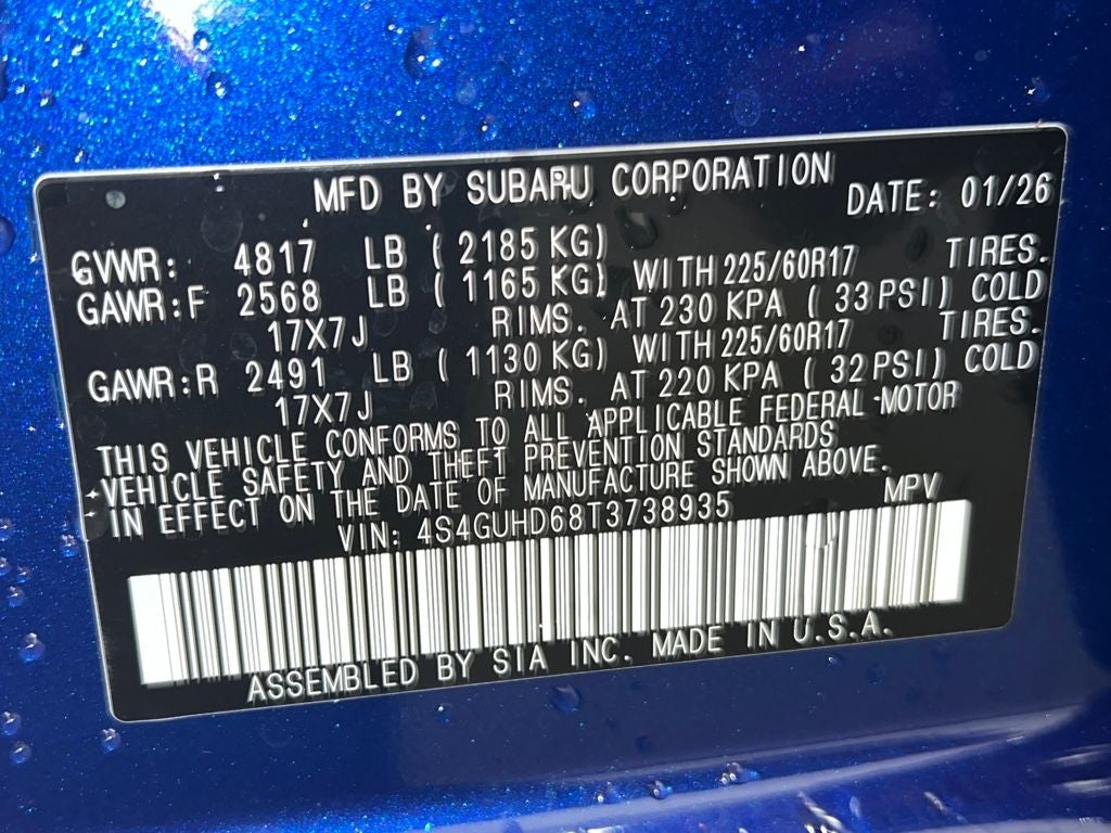 2026 Subaru CROSSTREK Premium