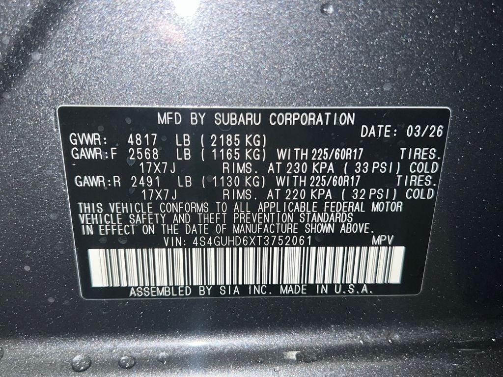 2026 Subaru CROSSTREK Premium