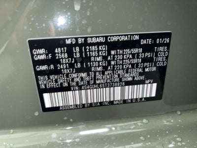 2026 Subaru CROSSTREK Limited