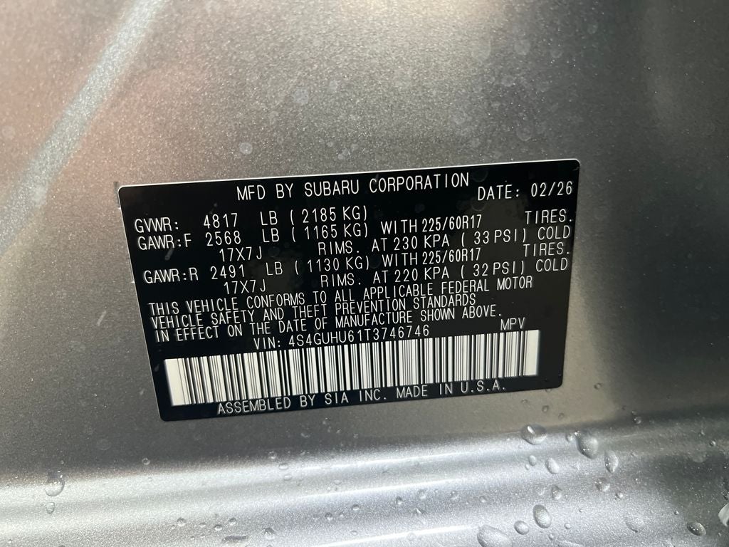 2026 Subaru CROSSTREK Wilderness