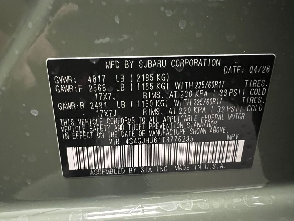 2026 Subaru CROSSTREK Wilderness