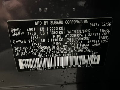 2026 Subaru FORESTER Standard Model