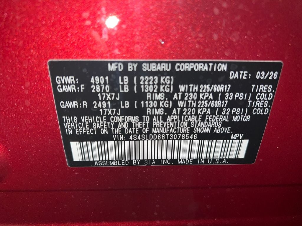 2026 Subaru FORESTER Premium
