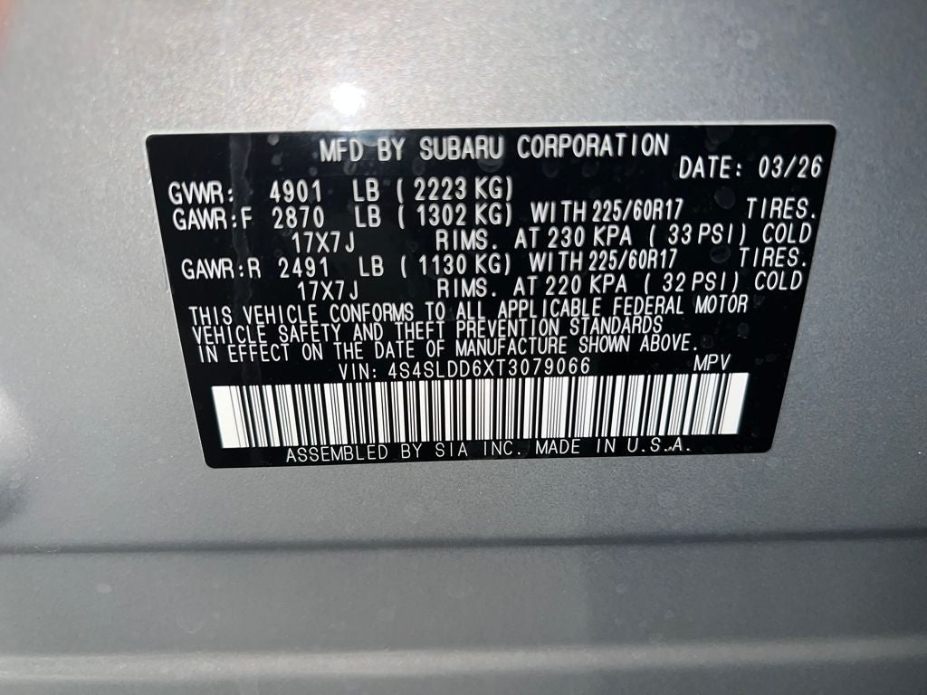 2026 Subaru FORESTER Premium