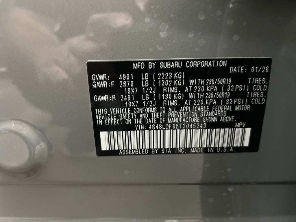 2026 Subaru FORESTER Sport