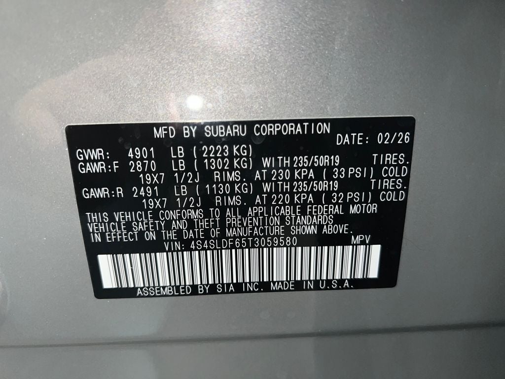 2026 Subaru FORESTER Sport