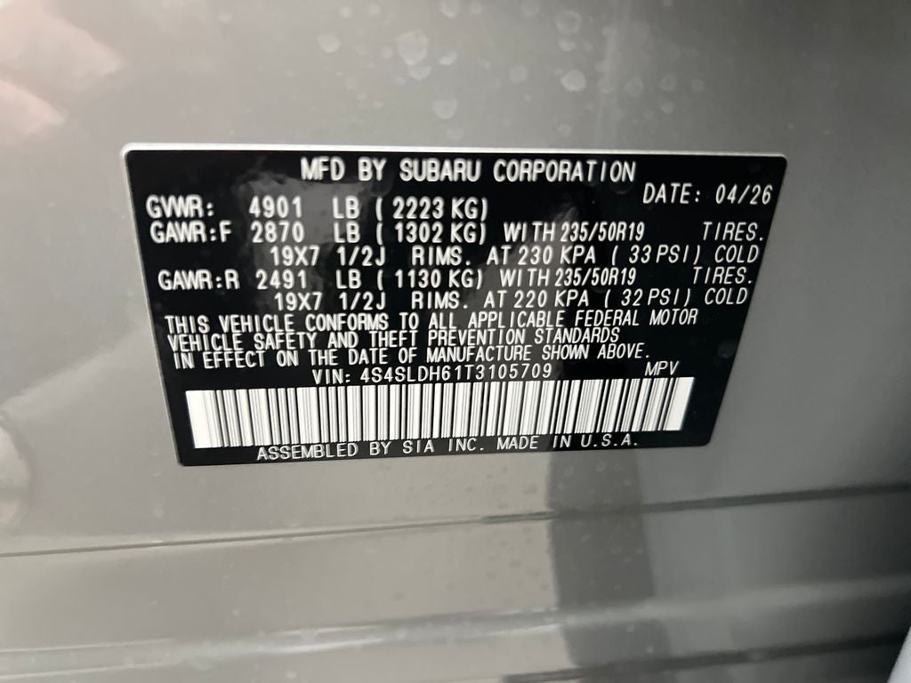 2026 Subaru FORESTER Sport Onyx Edition
