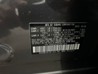 2026 Subaru FORESTER Wilderness