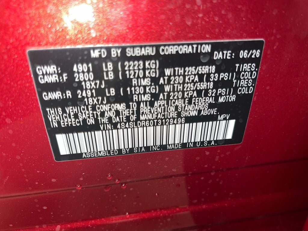 2026 Subaru FORESTER Limited