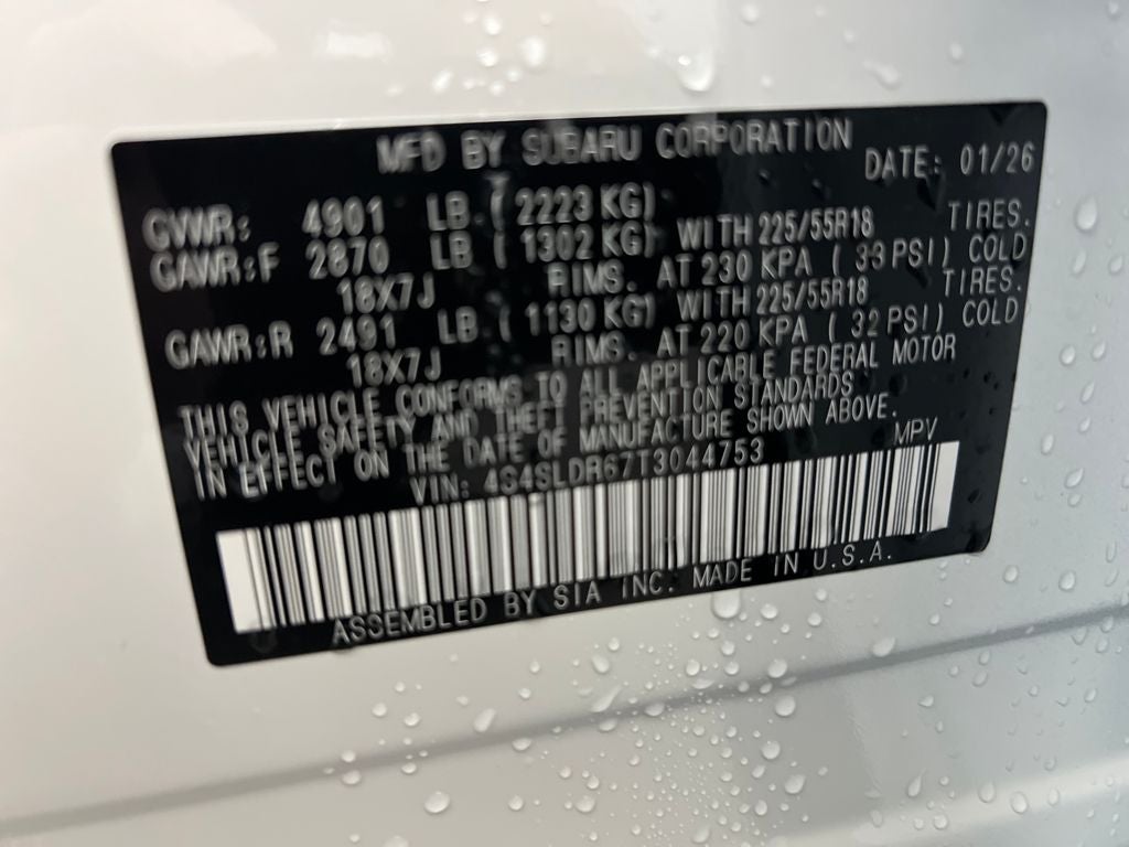 2026 Subaru FORESTER Limited