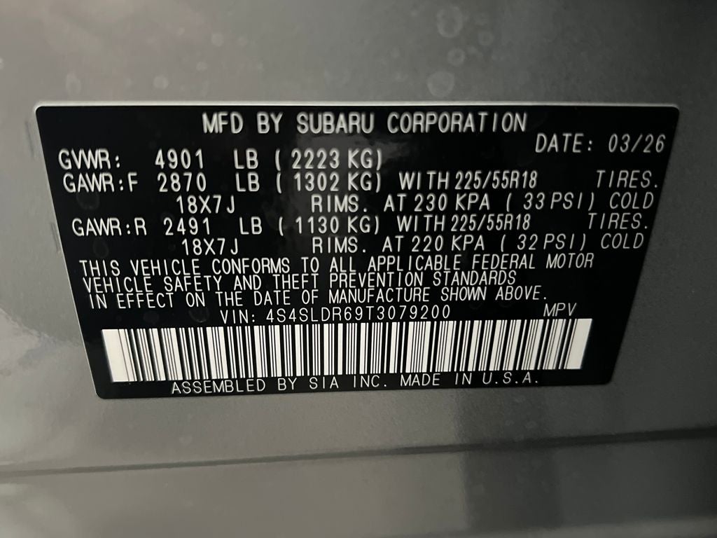 2026 Subaru FORESTER Limited