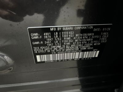 2026 Subaru FORESTER Touring