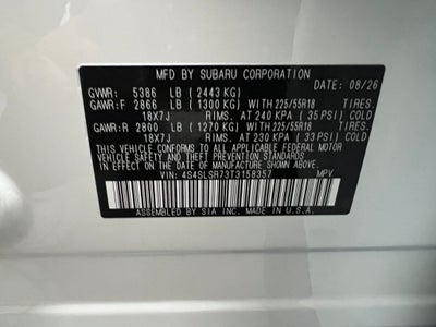 2026 Subaru FORESTER Limited Hybrid