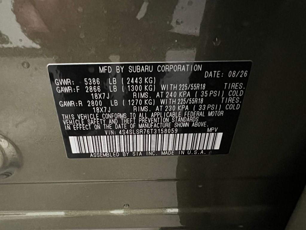 2026 Subaru FORESTER Limited Hybrid