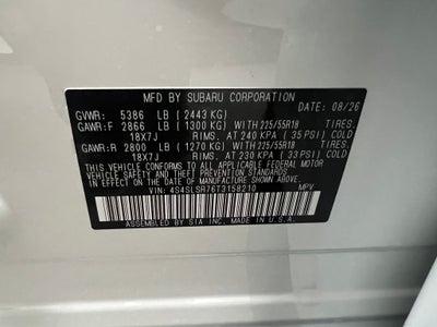 2026 Subaru FORESTER Limited Hybrid