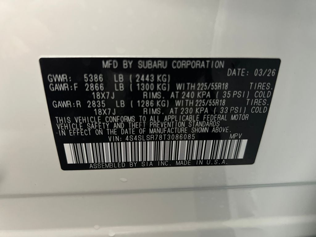 2026 Subaru FORESTER Limited Hybrid