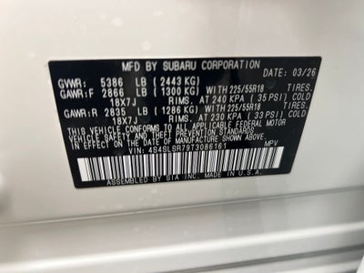 2026 Subaru FORESTER Limited Hybrid