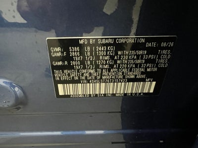 2026 Subaru FORESTER Touring Hybrid