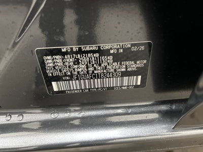 2026 Subaru IMPREZA Sport