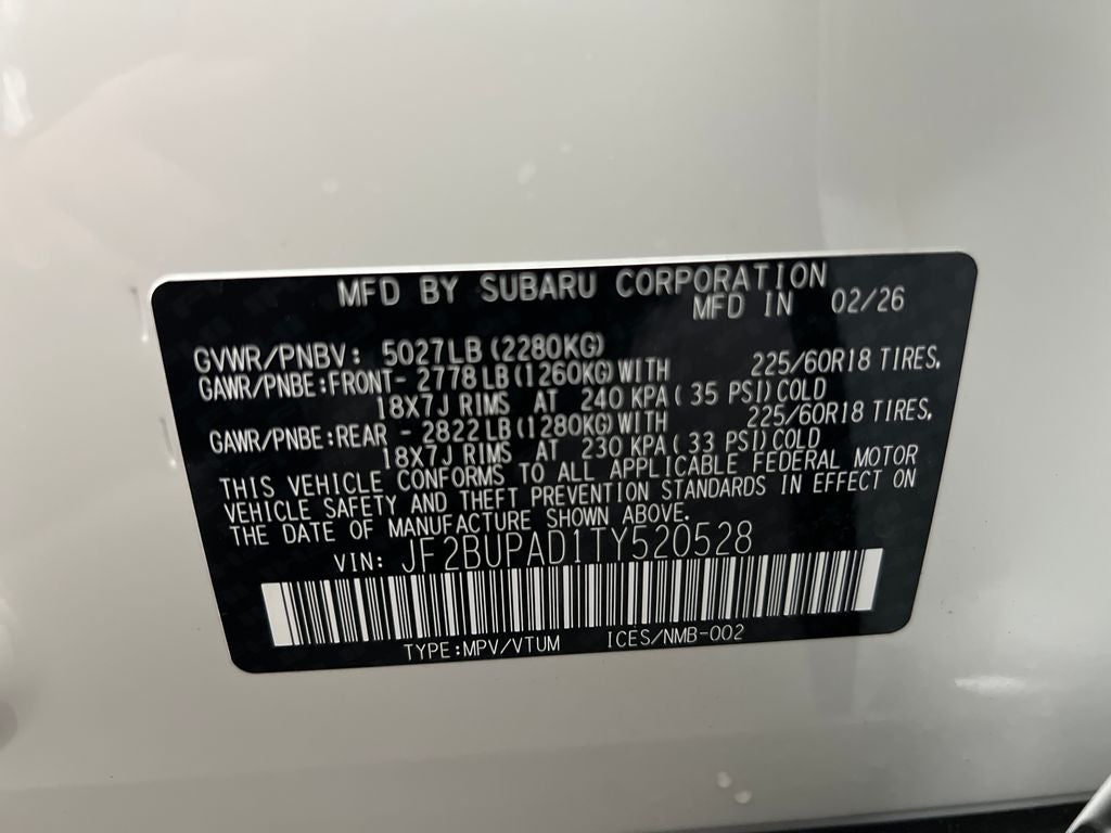 2026 Subaru OUTBACK Premium