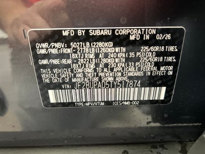 2026 Subaru OUTBACK Premium