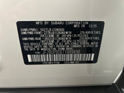 2026 Subaru OUTBACK Premium