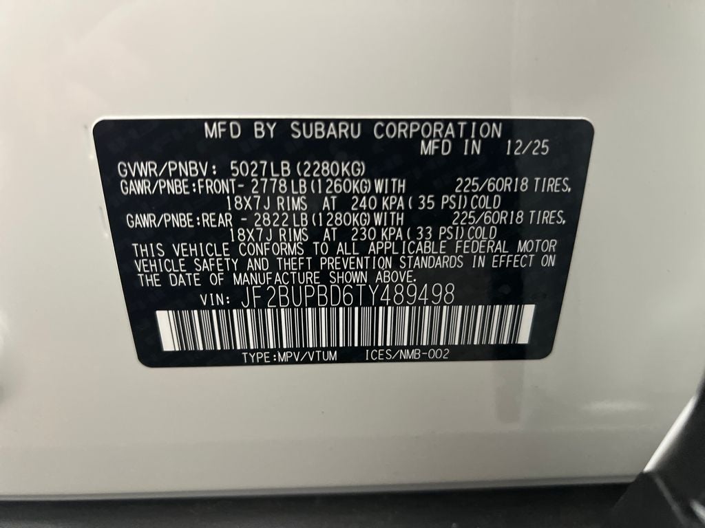 2026 Subaru OUTBACK Premium