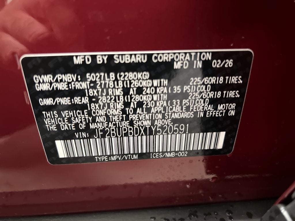 2026 Subaru OUTBACK Premium