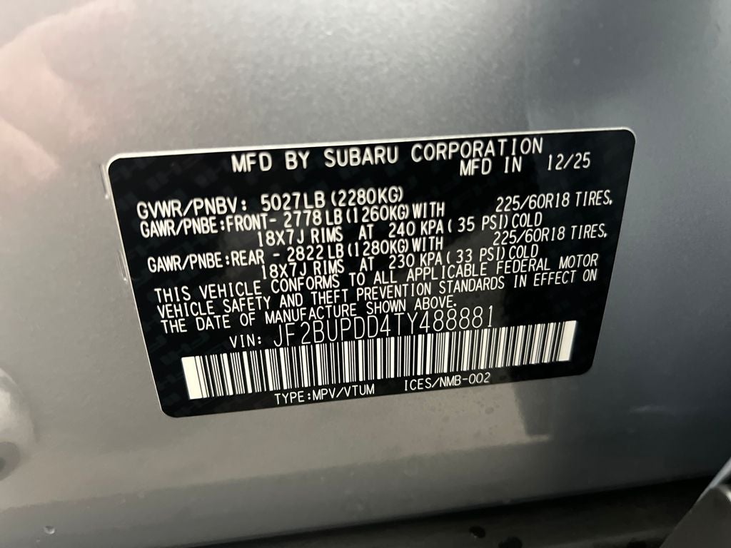 2026 Subaru OUTBACK Limited