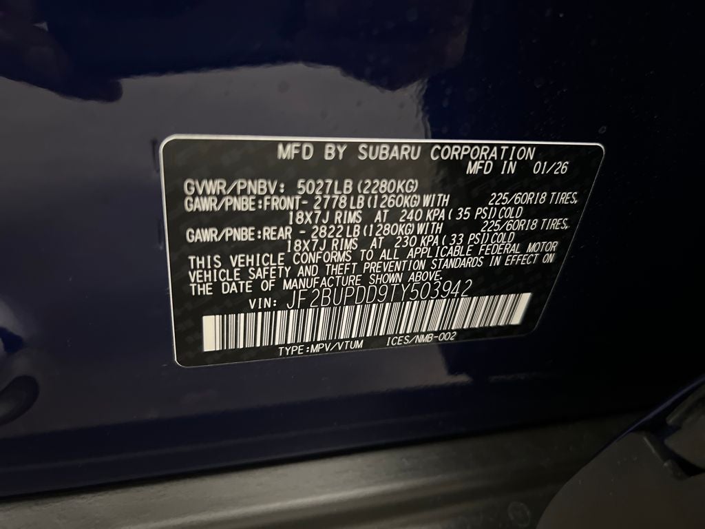 2026 Subaru OUTBACK Limited