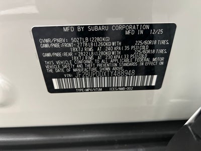 2026 Subaru OUTBACK Limited