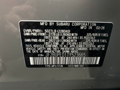 2026 Subaru OUTBACK Touring