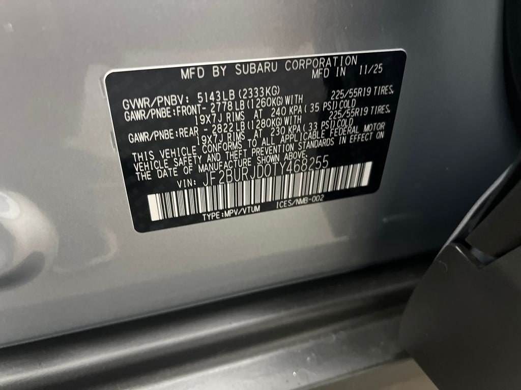 2026 Subaru OUTBACK Touring XT