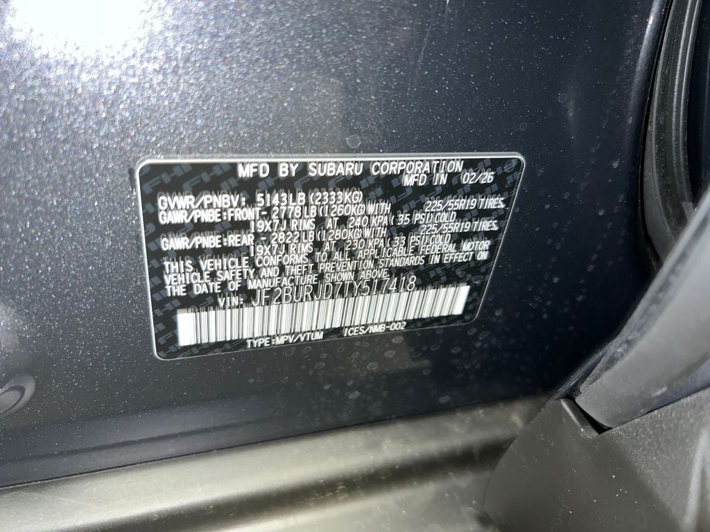 2026 Subaru OUTBACK Touring XT