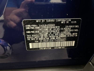 2026 Subaru OUTBACK Touring XT