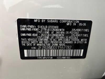 2026 Subaru OUTBACK Wilderness