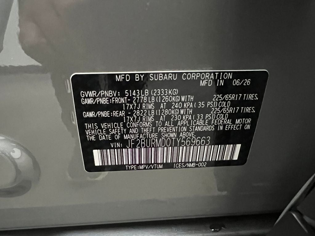 2026 Subaru OUTBACK Wilderness