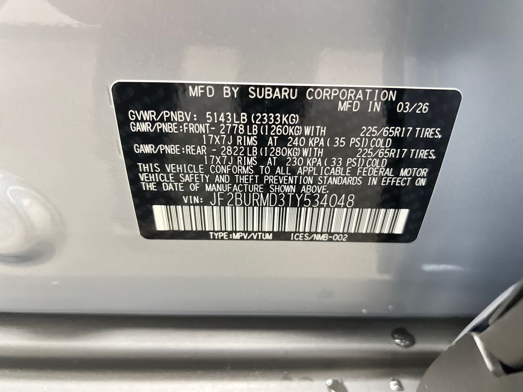 2026 Subaru OUTBACK Wilderness