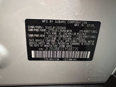 2026 Subaru OUTBACK Wilderness