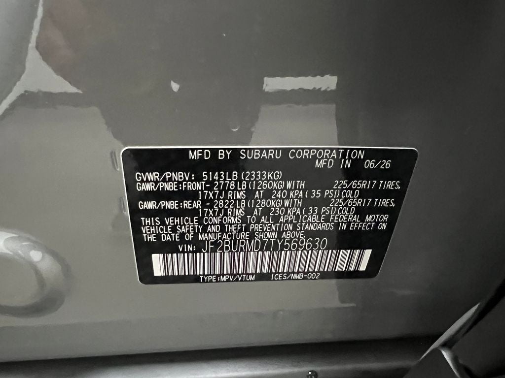 2026 Subaru OUTBACK Wilderness