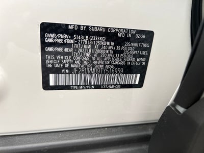 2026 Subaru OUTBACK Wilderness