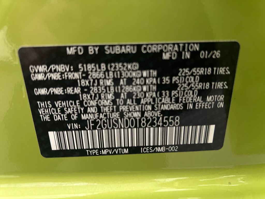 2026 Subaru CROSSTREK Limited Hybrid