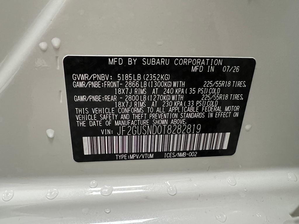 2026 Subaru CROSSTREK Limited Hybrid