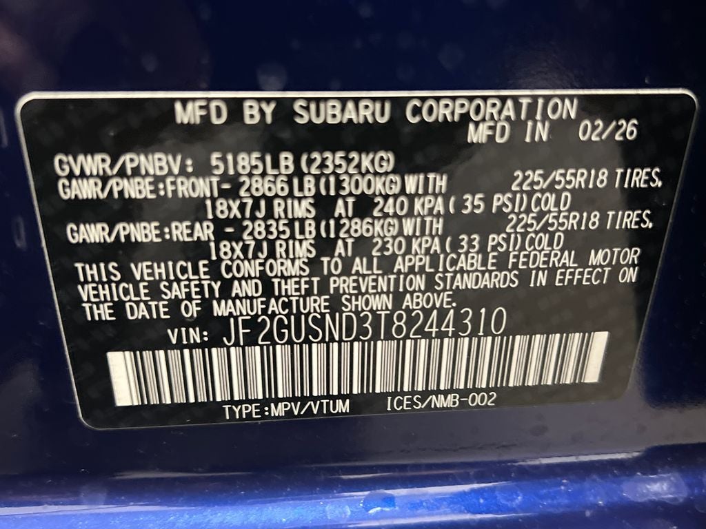 2026 Subaru CROSSTREK Limited Hybrid