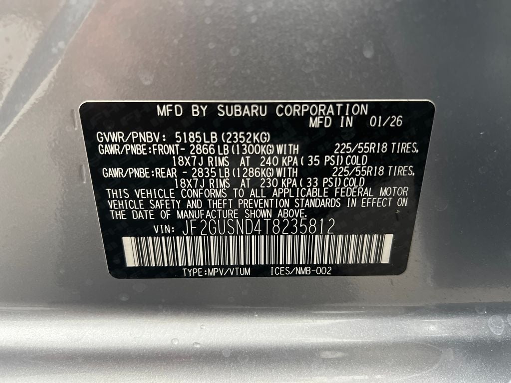 2026 Subaru CROSSTREK Limited Hybrid