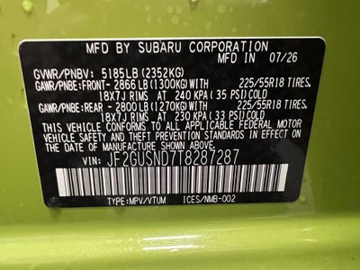 2026 Subaru CROSSTREK Limited Hybrid