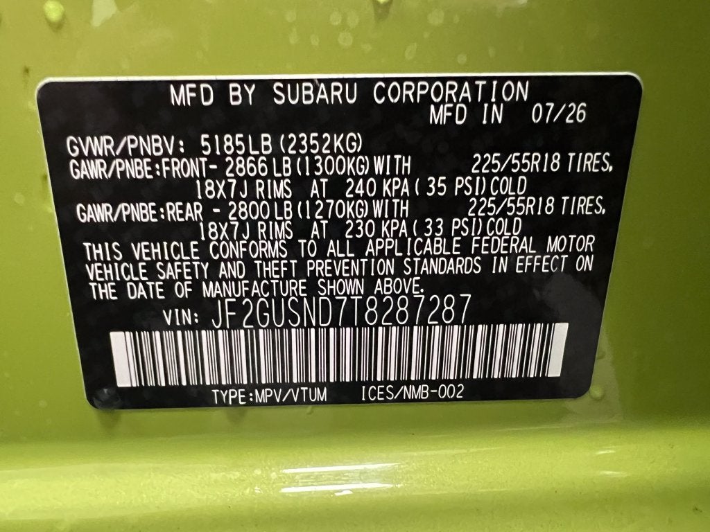 2026 Subaru CROSSTREK Limited Hybrid