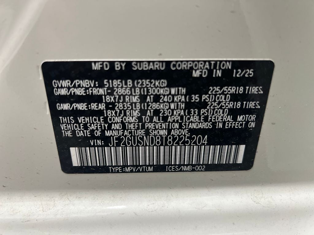 2026 Subaru CROSSTREK Limited Hybrid