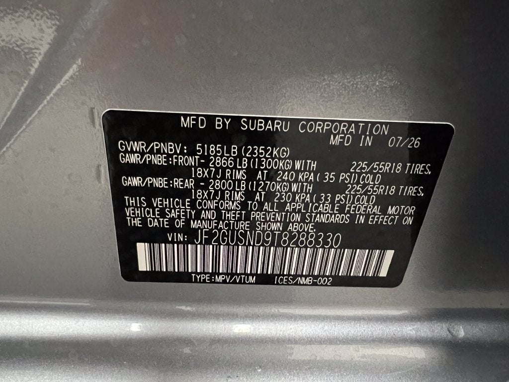 2026 Subaru CROSSTREK Limited Hybrid