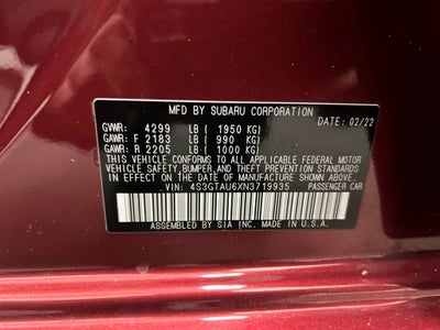 2022 Subaru Impreza Limited